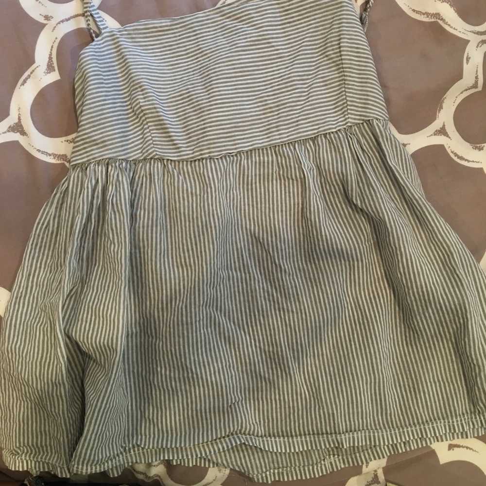 Striped tank top - Picture 2 of 4